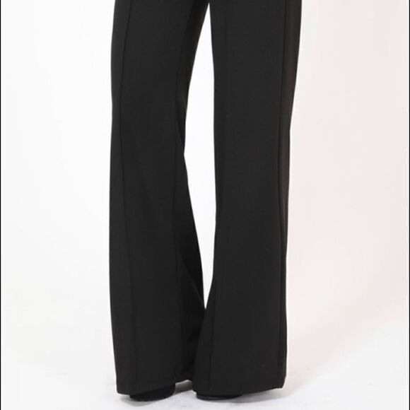 Black Dress Pants with Belt - Picture 11 of 14